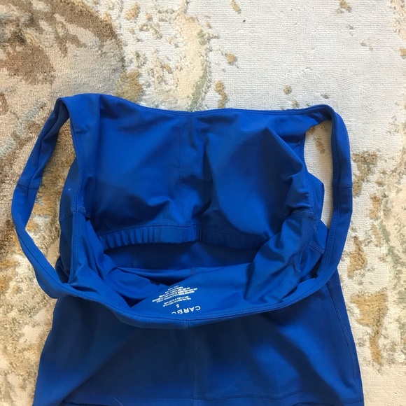 Carbon38 Diamond Compression Royal Blue Tank Top - Picture 5 of 5